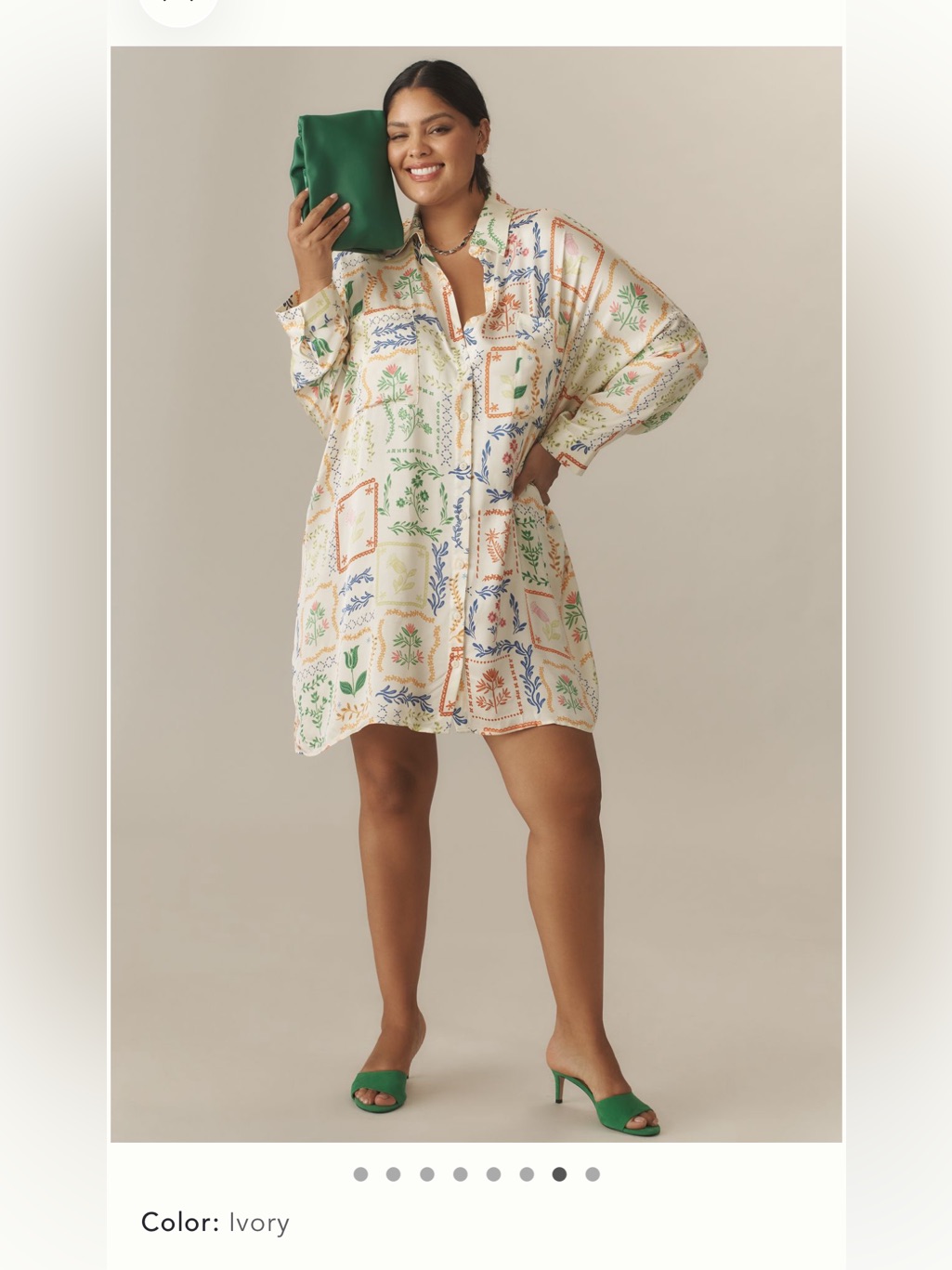 Anthropologie Corey Lynn Long Sleeve Dress